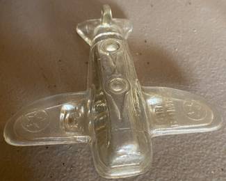 Figural Airplane Candy Container