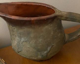 Icelandic Pottery Pitcher