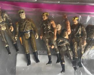 Mego Eagle Force Figures