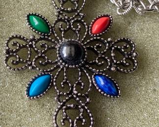 Vintage Avon Cross Necklace