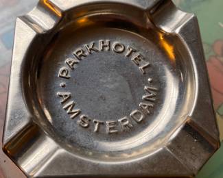 Small Park Hotel Souvenir Ashtrays from Amsterdam Holland