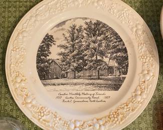 1957 Centre Friends Quaker Church Plate Greensboro, N.C.