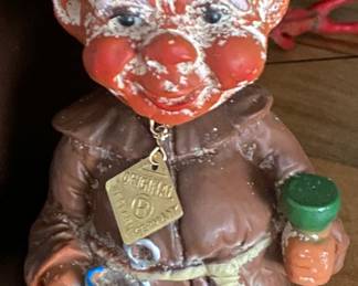 Vintage Western Germany Bobble Head Monk