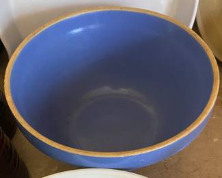 Blue Stoneware Kitchen Bowl