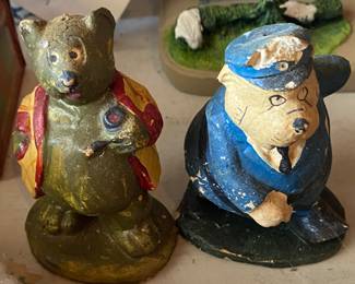 Old Plaster German Figures