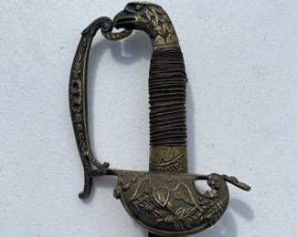 1830-1840 U. S. Infantry Officer's Sword (Cut Down/No Scabbard)