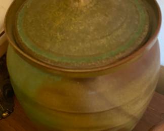 Seagrove Pottery Canister