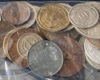 Assorted Foreign Coins