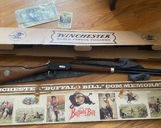 Winchester Buffalo Bill Commemorative with Box and Paperwork (Unfired/30-30 Caliber)