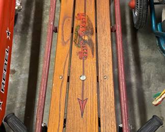 Vintage Flexible Flyer Wooden Sled
