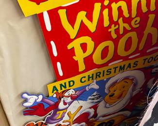 Winnie the Pooh Christmas Standee