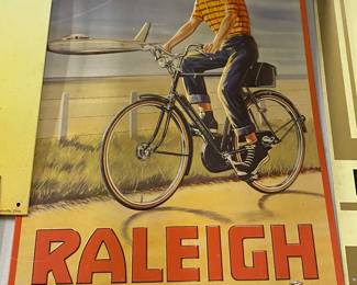 Raleigh Bicycle Sign