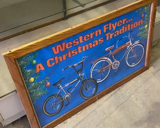 Western Flyer Framed Ad