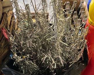 Vintage Aluminum Christmas Tree (Complete)
