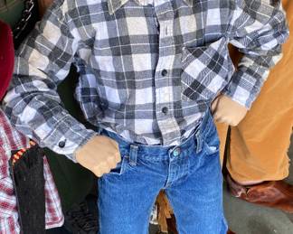 Young Cowboy Mannequin