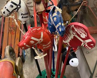 Vintage Toy Hobby Horses