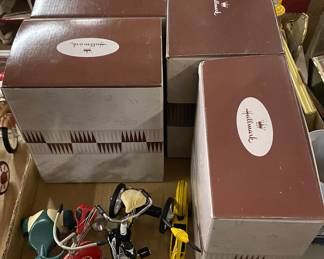 Hallmark Tricycle and Bicycle Miniatures