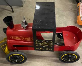 Casey Jones Cannonball Express No. 9 Pedal Car
