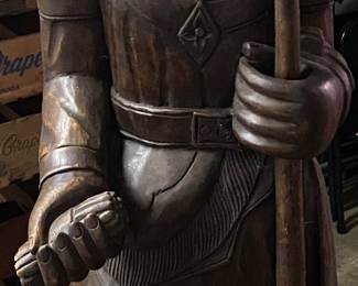 Wooden Cigar Store Indian