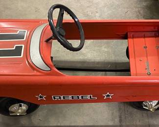 Vintage AMF Rebel Pedal Car