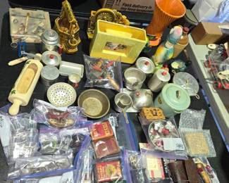 Vintage children's kitchen toys and more