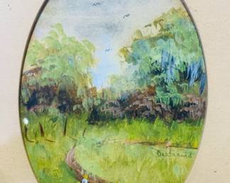 Small original Mary Bertrand painting