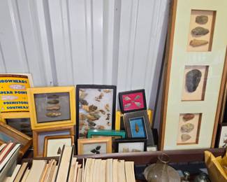 Large arrowhead collection