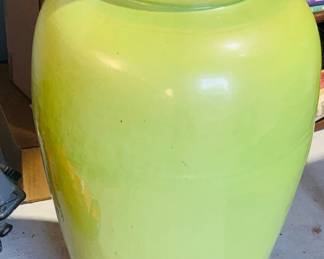 Very large pottery floor vase