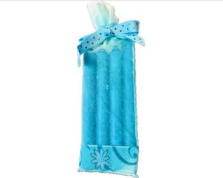 Candle Tapers In Decorative Gift Bag With Ribbon