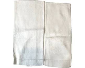 Vintage Damask Hand Linens