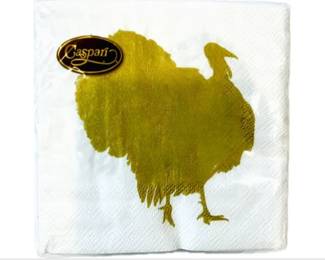 New! Caspari Thanksgiving Cocktail Napkins