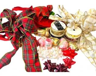 Ribbons & Wired Bows! Great Collection!