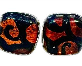 Artisan Glass Earrings