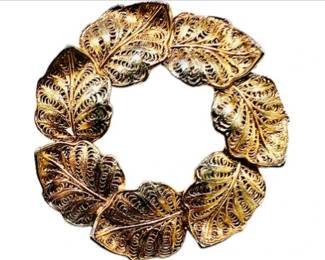 Vintage Gold Tone Brooch