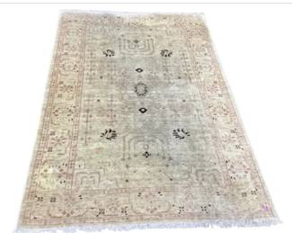 Handmade Oriental Wool Rug From Pakistan - Wool, Peshawar Collection - Roughly 6x9 Ft - With Tag