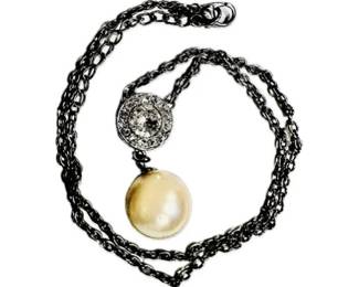 Silver Tone Costume Jewelry Necklace