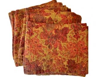 Tapestry Dinner Napkins - Fall Themed Signed Xochi