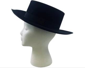 Vintage Spanish Sombrero - Signed LA FAVORITA Maximino Enguita Plaza Mayor, 25 MADRID