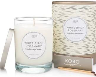 New! White Birch Rosemary Coterie Candle