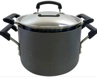 Calphalan 6 Quart Hard-Anodized Nonstick Steamer