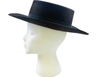 Vintage Spanish Sombrero - Signed Fernandez Y ROCHE SEVILLA FERQUIN PLAZA MAYOR-35 MADRID