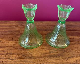 Uranium Candlesticks
1 of 2