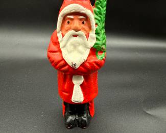 Cast Iron Santa Claus Bank