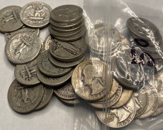 50 Silver Quarters