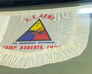 7th Armored Division Camp Roberts Apron
