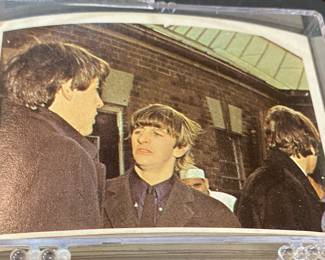 Vintage Beatles Trading Cards