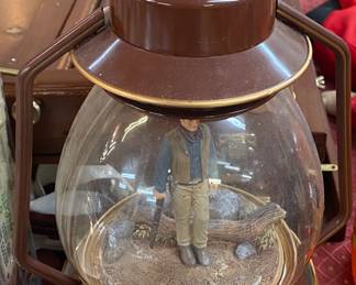 "American Legend" John Wayne Illuminated Lantern