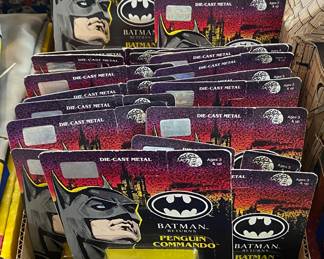 Diecast Metal Batman Figures in Original Packaging