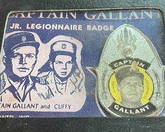 Captain Gallant Legionnaire Badge