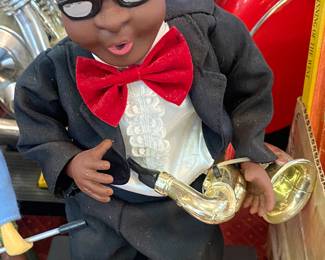 The Jazzman Animated Saxophone Player